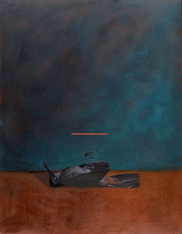 Prue Robson, “Bird”, 2020, oil on canvas
