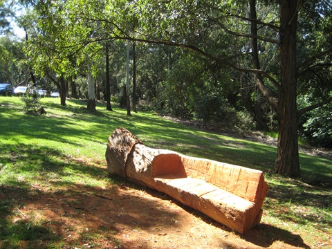Artarmon Park Wooden Bench