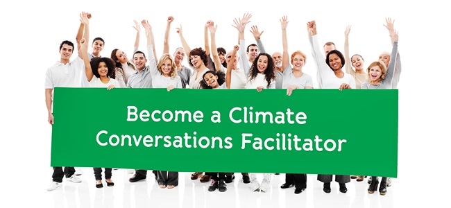 Climate conversation facilitator