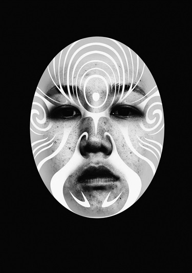 Meng-Yu Yan, “Faces of the Moon (Full Moon)”, 2023, digital photography