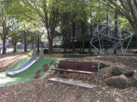 Thomson Park - Bench - Playground